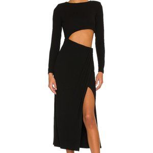 ASTR the Label - Cut Out Midi Dress - Size M